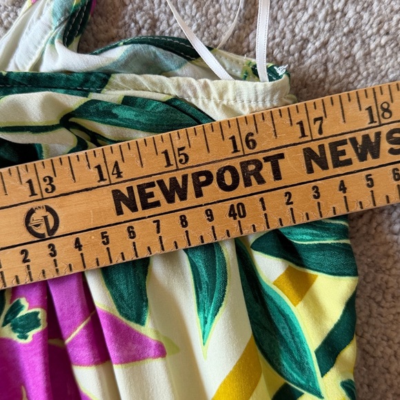 DRESS FORUM Paradise Tropical Print Maxi Dress Size S - Picture 9 of 10